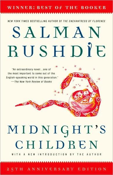 Cover for Salman Rushdie · Midnight's Children: A Novel - Modern Library 100 Best Novels (Paperback Bog) [25th Anniversary edition] (2006)