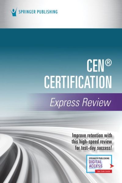 Cover for Springer Publishing Company · CEN (R) Certification Express Review (Paperback Book) (2022)