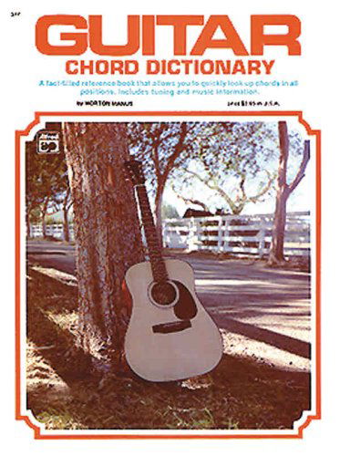 Cover for Morton Manus · Guitar Chord Dictionary (Paperback Book) (1975)