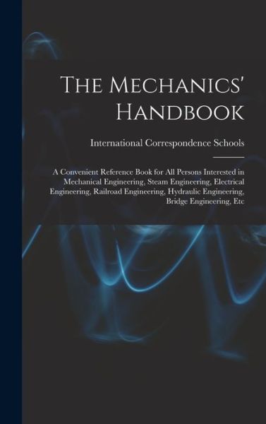 Cover for International Correspondence Schools · Mechanics' Handbook (Book) (2022)