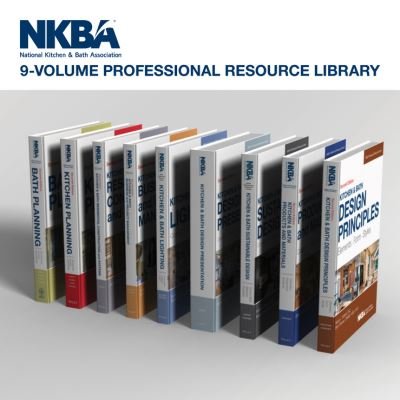 Cover for NKBA (National Kitchen and Bath Association) · NKBA Professional Resource Library, 9 Volume Set - NKBA Professional Resource Library (Hardcover Book) (2015)