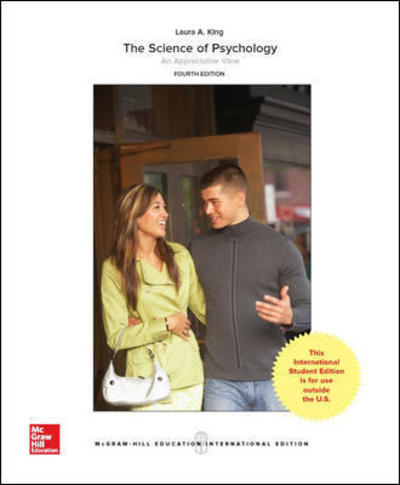 Cover for Laura King · The Science of Psychology: An Appreciative View (Paperback Book) (2016)