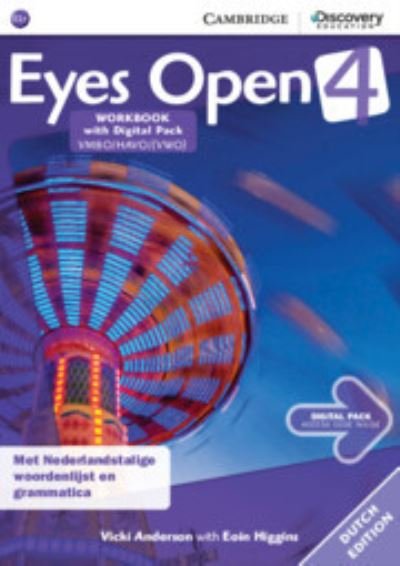 Cover for Vicki Anderson · Eyes Open Level 4 Workbook with Online Practice (Pocketbok) [Dutch edition] (2024)