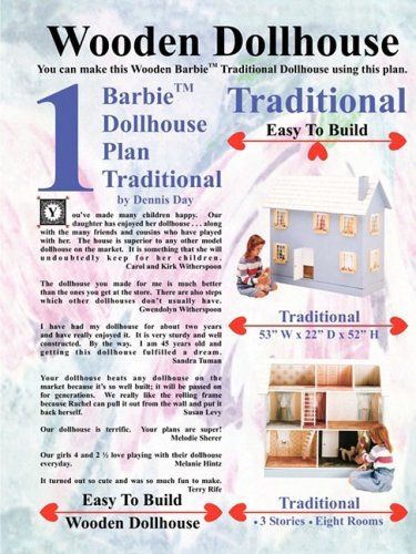 Barbie Dollhouse Plan Traditional - Dennis Day - Livros - Lulu.com - 9781435714533 - 25 de março de 2008
