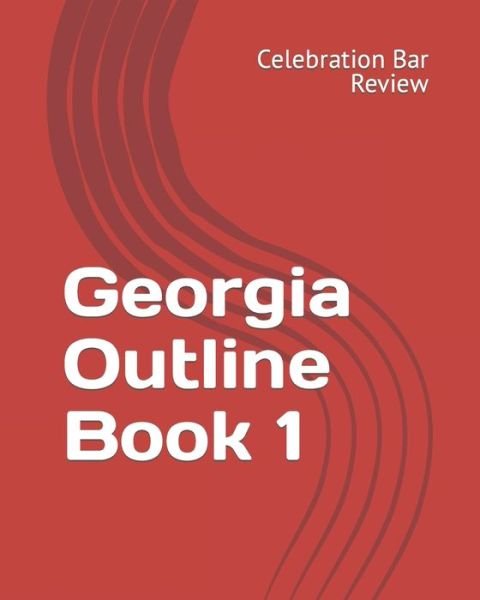 Cover for LLC Celebration Bar Review · Georgia Outline Book 1 (Paperback Bog) (2012)