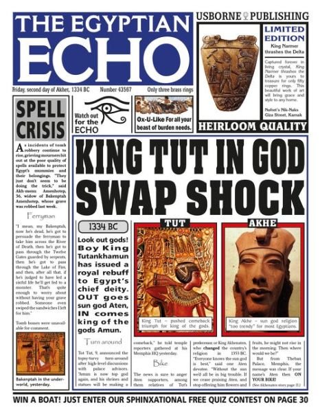 Egyptian Echo - Newspaper Histories - Paul Dowswell - Bøker - Usborne Publishing Ltd - 9781474915533 - 2017