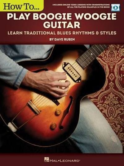 Cover for Dave Rubin · How to... play boogie woogie guitar (Bog) (2018)