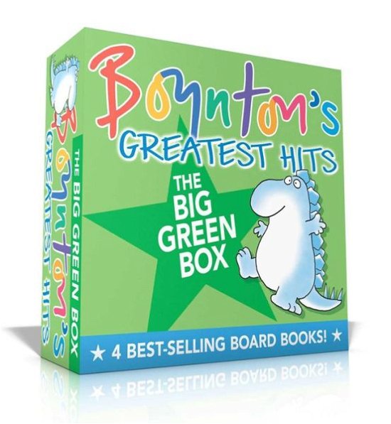 Cover for Sandra Boynton · Boynton's Greatest Hits The Big Green Box: Happy Hippo, Angry Duck; But Not the Armadillo; Dinosaur Dance!; Are You A Cow? (Board book) (2018)