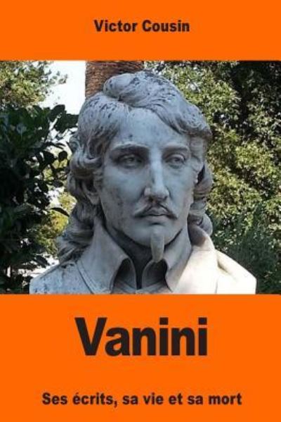 Cover for Victor Cousin · Vanini (Paperback Book) (2017)