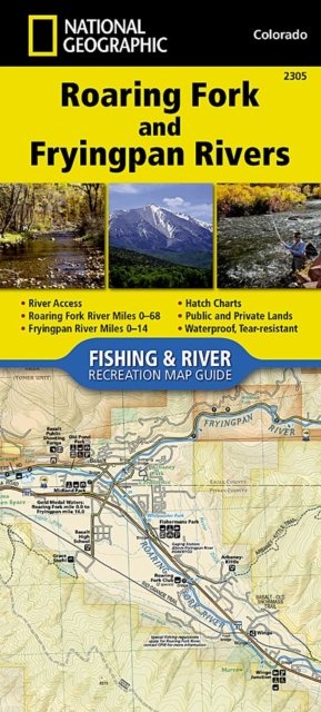 Cover for National Geographic · Roaring Fork And Fryingpan Rivers (Landkart) [2018th edition] (2018)
