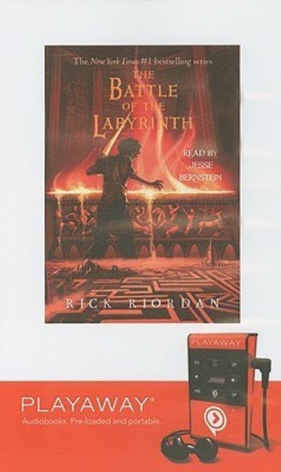 Cover for Rick Riordan · The Battle of the Labyrinth (N/A) (2008)