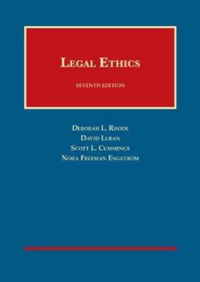 Legal Ethics - CasebookPlus - University Casebook Series (Multimedia) - Deborah L. Rhode - Books - West Academic Publishing - 9781640206533 - January 30, 2018