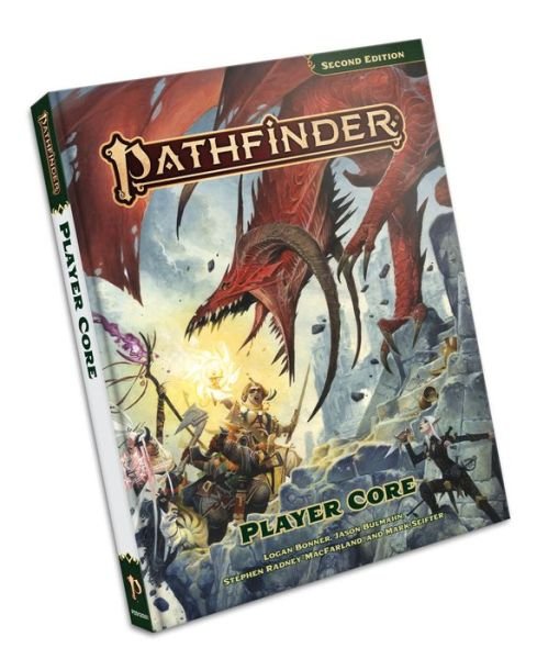 Cover for Logan Bonner · Pathfinder RPG: Pathfinder Player Core (P2) (Hardcover Book) (2023)