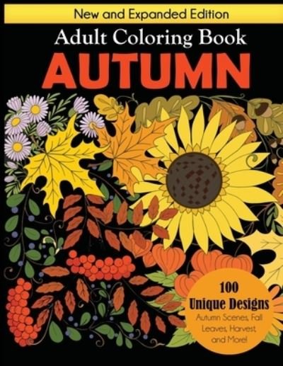 Cover for Dylanna Press · Autumn Adult Coloring Book (Paperback Book) (2020)