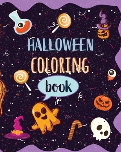 Cover for Mountain Time Mountain Time Book Company · Halloween Coloring BOOk (Book) (2019)