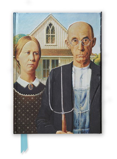 Grant Wood: American Gothic (Foiled Journal) - Flame Tree Notebooks - Flame Tree - Książki - Flame Tree Publishing - 9781783613533 - 27 października 2015