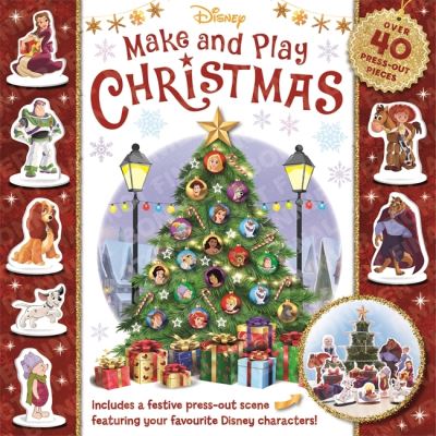 Cover for Walt Disney · Disney: Make and Play Christmas (Board book) (2021)