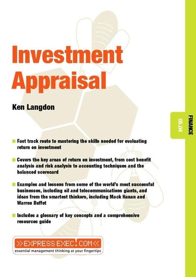 Cover for Langdon, Ken (KPL Associates) · Investment Appraisal: Finance 05.04 - Express Exec (Paperback Book) (2002)