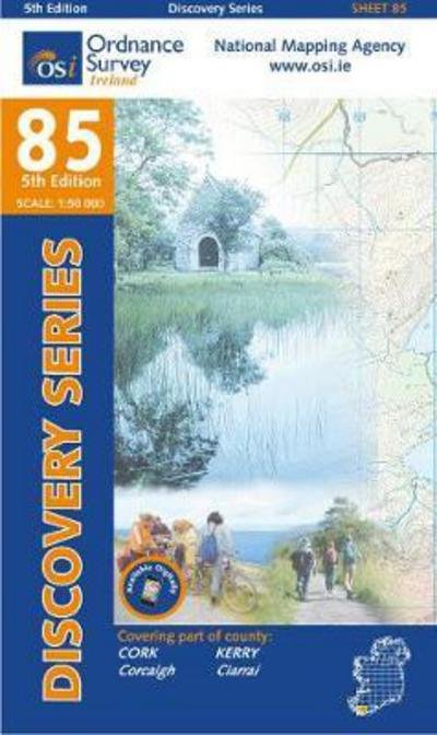 Cover for Ordnance Survey Ireland · Cork. Kerry - Discovery Series (Kort) [5 Revised edition] (2015)