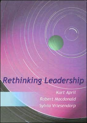 Cover for Kurt April · Rethinking leadership (Book) (2000)