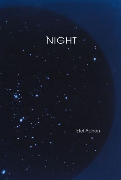 Cover for Etel Adnan · Night (Paperback Book) (2016)