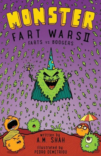 Cover for A M Shah · Monster Fart Wars: Farts vs. Boogers: Book 2 - Monster Fart Wars (Pocketbok) (2017)