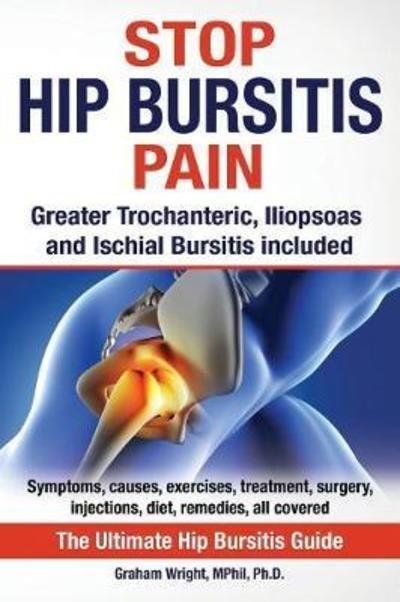 Cover for Wright Mphil, Graham, PH D · Stop Hip Bursitis Pain: Greater Trochanteric, Iliopsoas and Ischial Bursitis (Paperback Book) (2018)