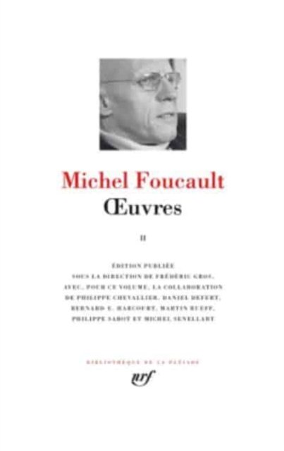 Cover for Michel Foucault · Oeuvres II (Hardcover bog) (2015)