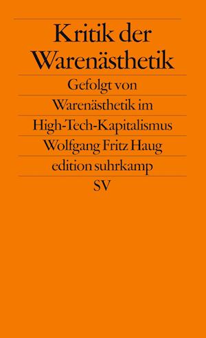 Cover for Wolfgang Fritz Haug · Edit.Suhrk.2553 Haug.Warenästhetik (Book)