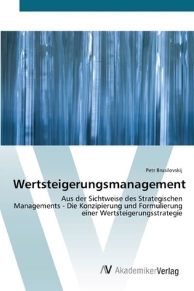 Cover for Brusilovskij · Wertsteigerungsmanagement (Book) (2012)