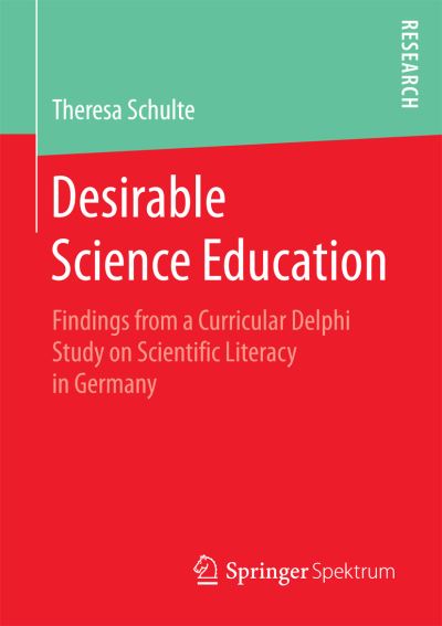 Cover for Schulte · Desirable Science Education (Book) [1st ed. 2017 edition] (2017)