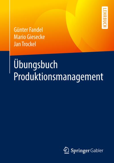 Cover for Fandel · Übungsbuch Produktionsmanagement (Book) (2018)