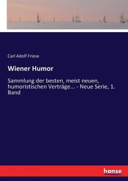 Cover for Friese · Wiener Humor (Book) (2016)