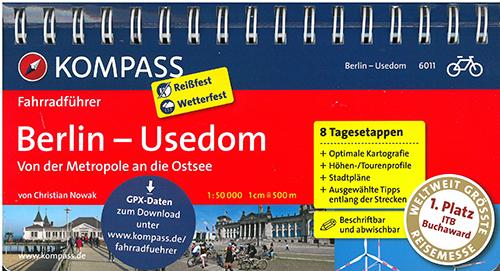 Cover for Mair-Dumont / Kompass · Kompass Fahrradführer 6011: Berlin - Usedom, von der Metropole an die Ostsee (Book) (2013)