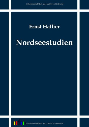 Cover for Ernst Hallier · Nordseestudien (Paperback Book) [German edition] (2011)