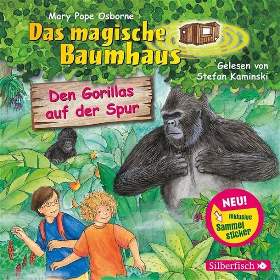 Cover for Audiobook · Pope Osborne:den Gorillas Auf Der Spur, (Buch) (2017)