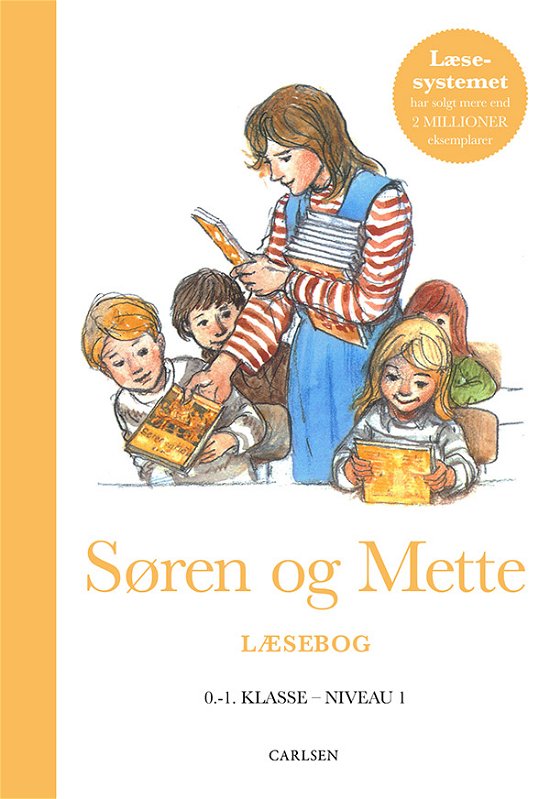 Cover for Ejvind Jensen; Knud Hermansen · Søren og Mette: Søren og Mette (Læsebog 1, 0.-1. klasse) (Innbunden bok) [6. utgave] (2024)