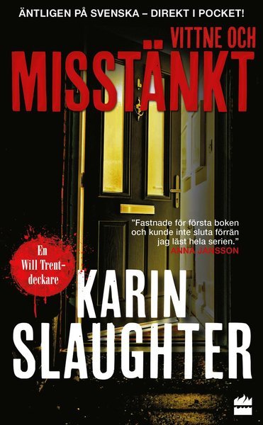 Cover for Karin Slaughter · Will Trent: Vittne och misstänkt (Paperback Bog) (2021)