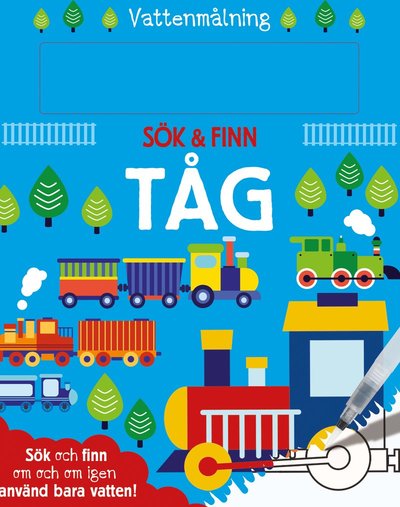 Vattenmålning sök och finn - Tåg -  - Books - Barthelson Förlag - 9789177511533 - September 5, 2024