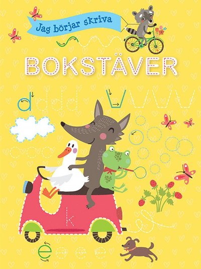 Cover for Marie Helleday Ekwurtzel · Jag börjar skriva bokstäver (Book) (2021)