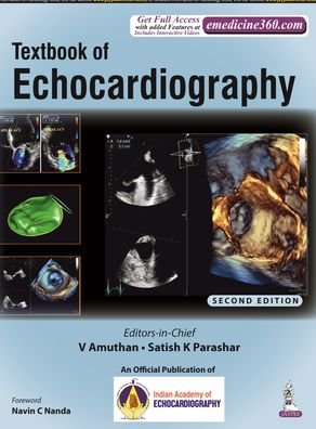 Cover for V Amuthan · Textbook of Echocardiography (Inbunden Bok) [2 Revised edition] (2022)