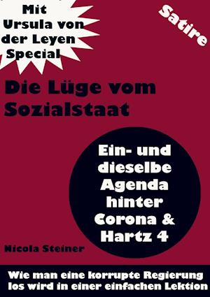Cover for Nicola Steiner · Die Lüge vom Sozialstaat (Pocketbok) (2021)