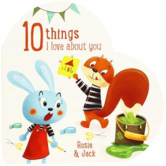 Cover for Yoyo · 10 Things I Love About You Rosie and Jack (Board book) (2018)