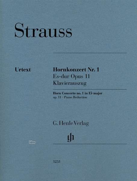 Cover for Strauss · Hornkonzert Nr. 1 Es-dur op. 11 (Buch)