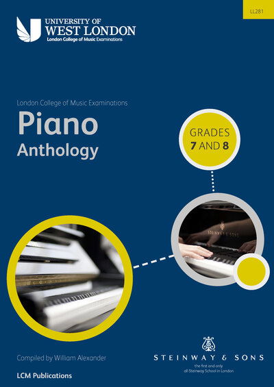 Cover for London College of Music Examinations · London College of Music Piano Anthology Grades 7 &amp; 8 (Paperback Book) (2019)