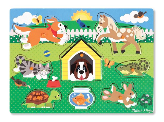 Puzzel Hout Dieren - Melissa And Doug - Marchandise - Melissa and Doug - 0000772190534 - 29 mai 2019
