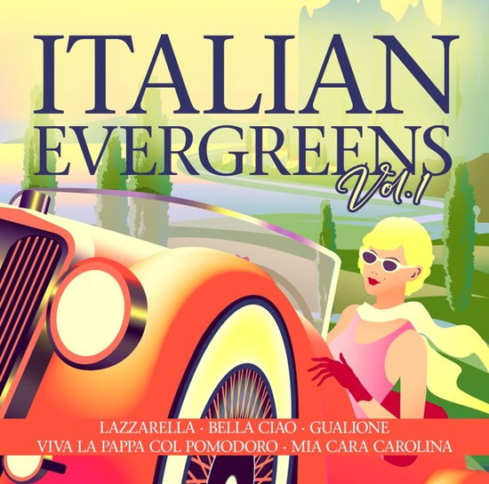 Cover for Italian Evergreens Vol. 1 (CD) (2024)