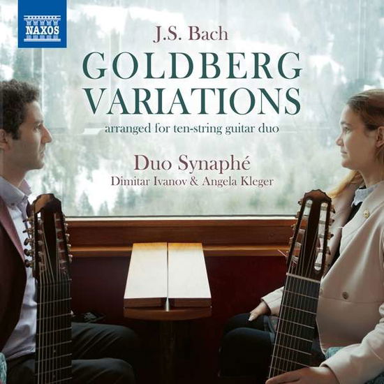 Cover for Duo Synaphe · Bach Goldberg Variations (CD) (2021)