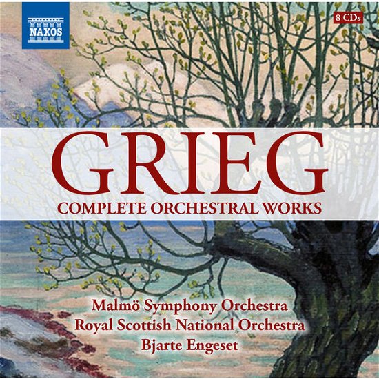 Cover for Edvard Grieg · Complete Orchestral Works (CD) [Box set] (2014)