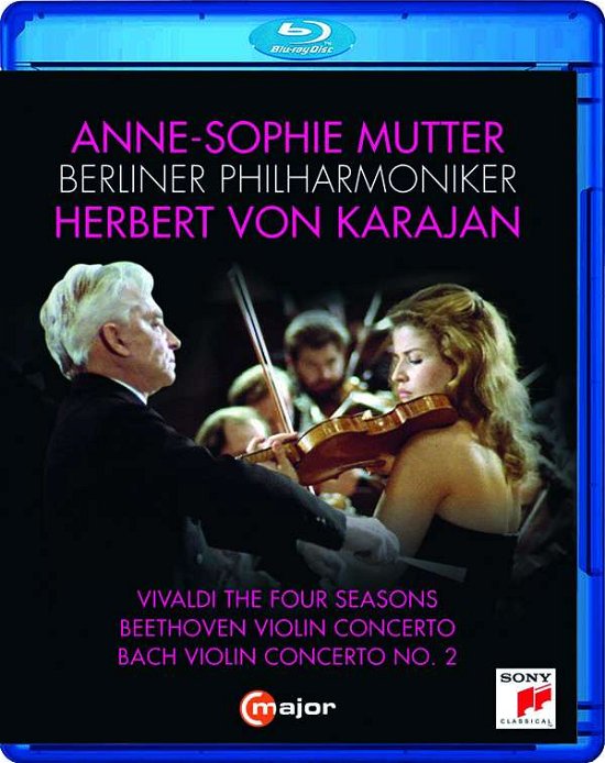 Cover for Vivaldi / Mutter / Karajan · Anne-sophie Mutter &amp; Karajan (Blu-Ray) (2020)